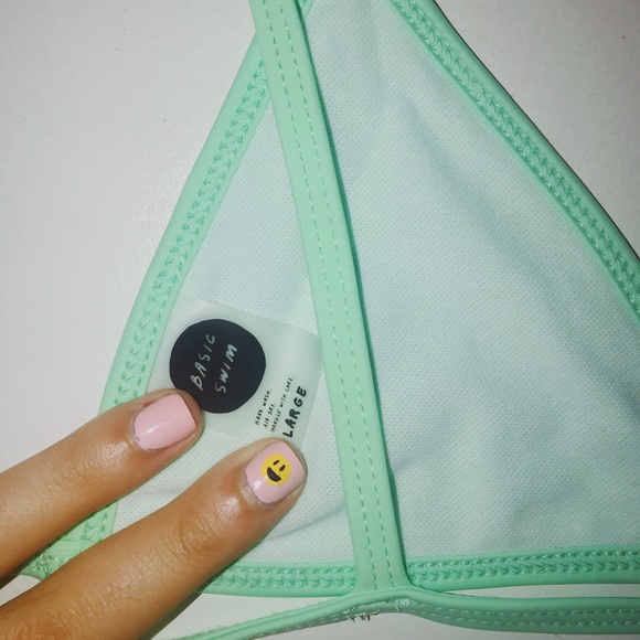 Basic Swim Mint Bikini - Picture 6 of 7